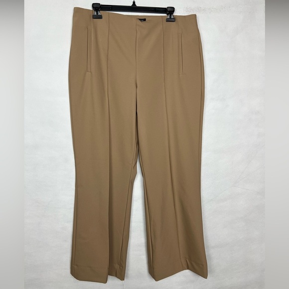 Rachel Zoe Pants - RAchel Zoe Tan Dress Pants high waisted size 14